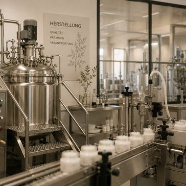 PIADAL Herstellung – Moderne Produktion hochwertiger Hautpflege in Deutschland